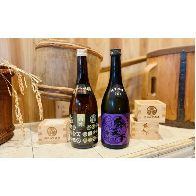 【ふるさと納税】葵天下　純米酒布陣 & 55%純米吟醸雄町　720ml　計2本セット　遠州山中酒造【配送不可地域：離島・沖縄県】【1600395】