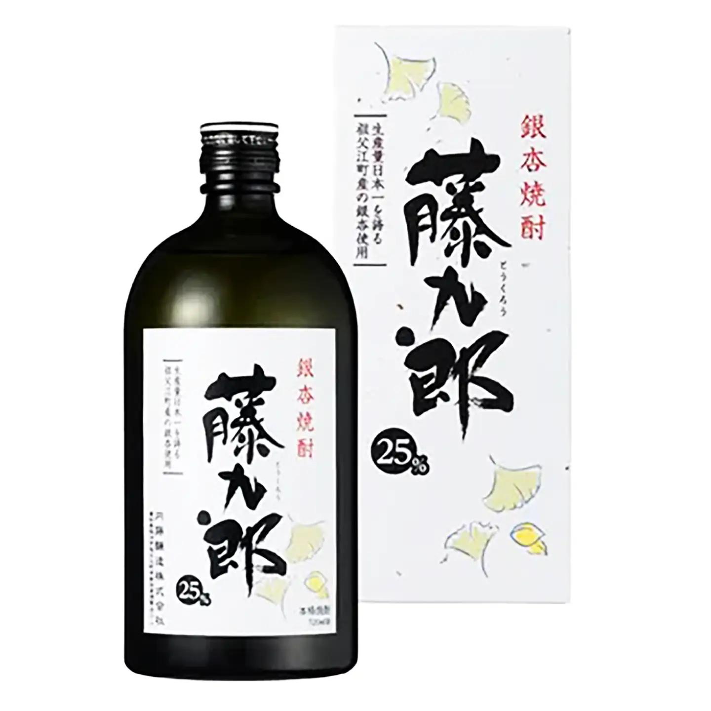 銀杏焼酎 藤九郎（720mL）4本セット / 米焼酎 本格焼酎 地酒 晩酌 四合瓶 / 稲沢市 / 合同会社祖父江商工販売 [BMBC009]