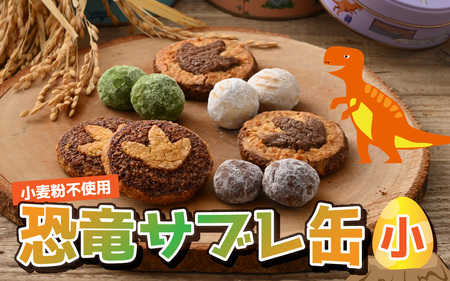 恐竜サブレ缶（小）【福井駅ティラノ缶】[A-135005_01]