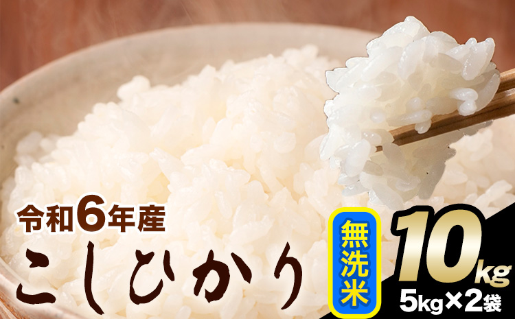 令和6年産 こしひかり 無洗米  10kg 精米 熊本県産(南阿蘇村産含む) 単一原料米 南阿蘇村《2月上旬-2月末頃出荷予定》---mna_kh6_ac2_25_25500_10kg_m---