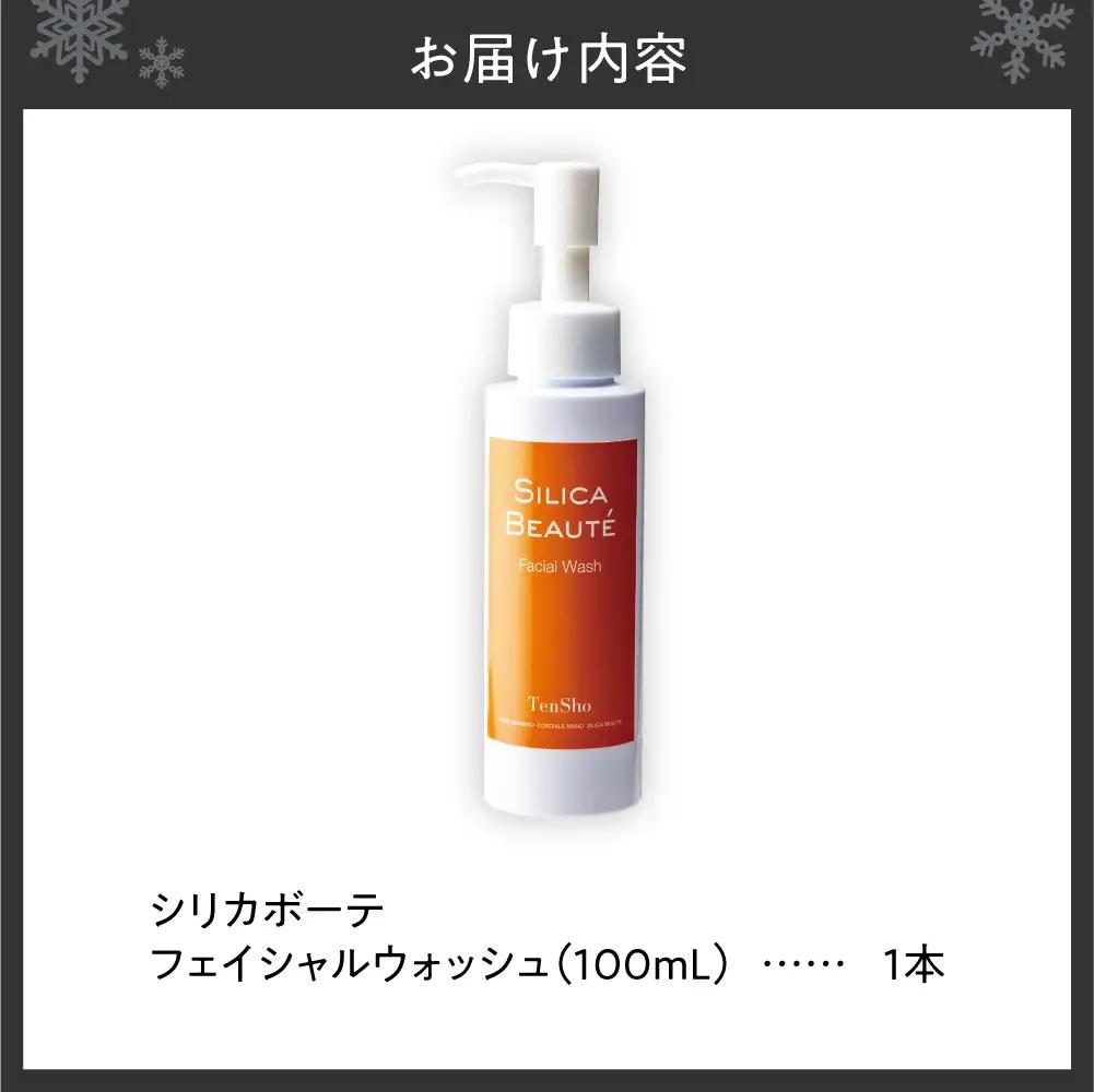 シリカボーテ　フェイシャルウォッシュ　100ｍL ｜ 洗顔料 クレンジング メイク落とし スキンケア 北海道 札幌市