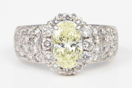 【ふるなび限定】【一点もの】ダイヤモンド（1.501ct）プラチナリング　R127　K06150-H　FN-Limited-SP