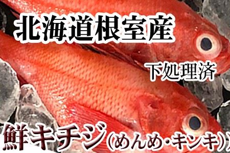 [12月21日決済分まで年内配送]【北海道根室産】キチジ(キンキ・めんめ)×7～11尾(下処理済) E-30005