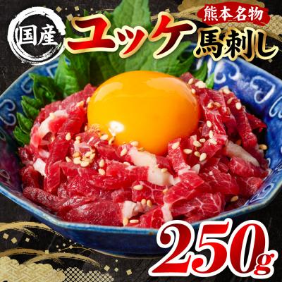 ふるさと納税 八代市 国産 熊本肥育 ユッケ 合計250g (50g×5パック)_298-6819