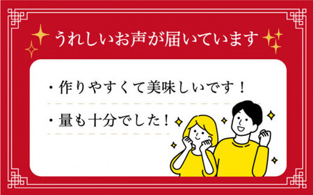 【3回定期便】具材付き 皿うどん揚麺 4人前【みろく屋】[DBD027]/ 長崎 小値賀 皿うどん 具材 定期便