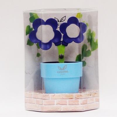 ふるさと納税 関市 【ペン立て付きはさみ】coconeフラワー バイオレット 〜はさみ ニッケン刃物 |  | 03