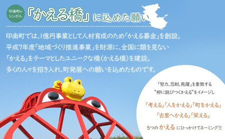 かえるのまち 印南町 ご当地キャラクター カッくんぬいぐるみ
