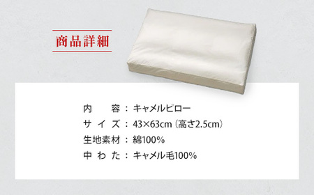 枕 キャメル IWATA 高さ2.5cm ラクダ まくら 職人 滋賀 愛荘