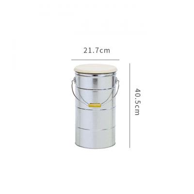 ふるさと納税 姫路市 ひのきとトタンの米びつ・10kgシルバー/純国産 インテリア[53650742] |  | 01