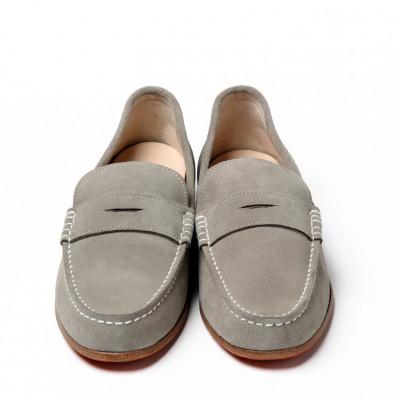ふるさと納税 大和郡山市 紳士靴　ドライビングシューズ　Coshaer2310 GRAY D 27.5cm |  | 01