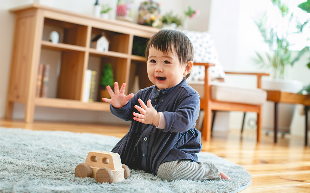八代市産材 IKONIH オルゴールカーセット 4台 木工玩具 おもちゃ_イメージ3