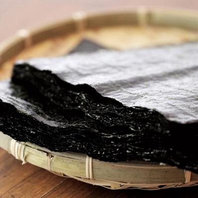 ふるさと納税 太宰府市 有明海産初摘み海苔「のりさん」全形90枚　アルミパッケージ9袋