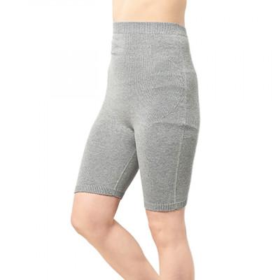 ふるさと納税 大和高田市 日本製 オーガニックコットン 腹巻パンツ 3分丈 無縫製 グレー (612-7543) |  | 03