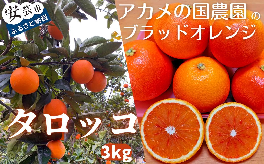 
                  アカメの国農園特選ミカン 「タロッコ（ブラッドオレンジ）」 ブラッドオレンジ 3㎏ みかん 蜜柑 フルーツ 果物 みかん くだもの 柑橘 旬 果実 甘味 酸味 甘い mikan 産地直送 農家直送 数量限定 国産 ご当地 お返し ミカン 贈り物 人気 贈答用 土産 手土産 みかん / 高知県安芸市市 / アカメの国農園 [AA003]
                