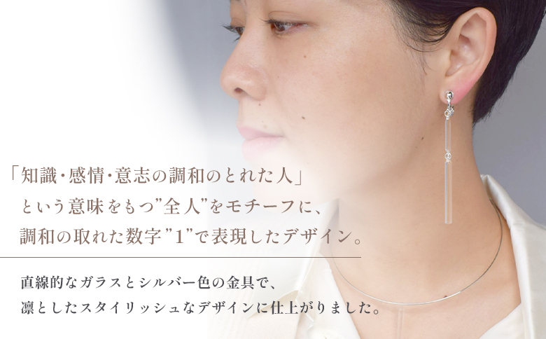 イヤリング iriser ichi -クリア- | アクセサリー【08053】