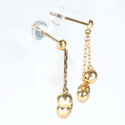 ふるさと納税 笛吹市 K18チェーンブラピアス E275-Y |  | 03