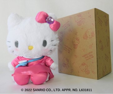 〈数量限定〉【甲府市ふるさと大使】ハローキティぬいぐるみ　K04127-H