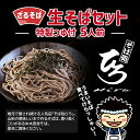 【ふるさと納税】【そば処ひろ】地元に愛される人気店「ざるそばセット5人前」生麺200g×5 (ざるそば用つゆ付) FY24-496