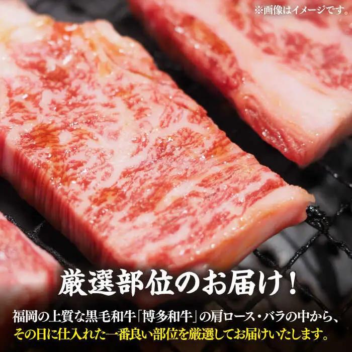 【訳あり】博多和牛 焼肉 切り落とし 500g VBB044 焼肉 牛肉