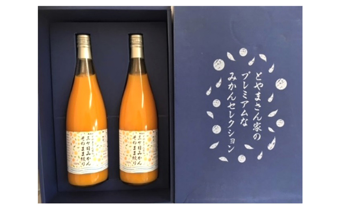 三ヶ日みかん そのまま絞り 2本セット（720ml×2本セット） みかん ジュース 100%