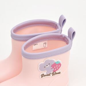 ワッペン付レインブーツ　１４ｃｍ　Ｓｗｅｅｔ　Ｂｅａｒ 5-129