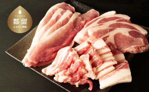 【冷蔵配送】幻の豚！富士湧水ポークセット　約1.2kg