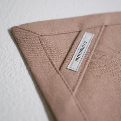 ふるさと納税 葛飾区 丸枡染色のピンク&橙/1プレート用正方形　2枚　額縁ランチョンマット　東京葛飾区柴又 |  | 02