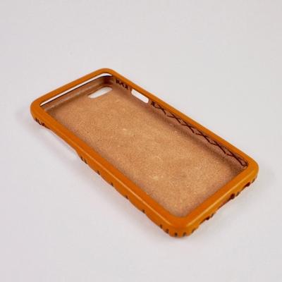 ふるさと納税 七尾市 【iPhoneSE(第二世代)用】本革ケース/キャメル/ハンドメイド