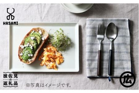 【波佐見焼 マルヒロ】HASAMI SEASON 01 スクエアプレートセット（4点）ホワイト [EB146] 波佐見焼