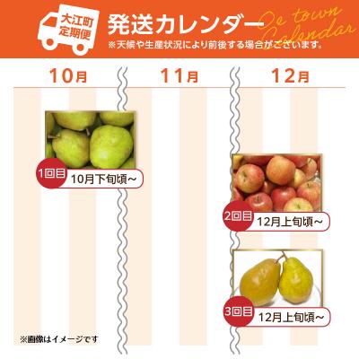 ふるさと納税 大江町 やまがた朝日屋 やまがた冬のフルーツ定期便【全3回】 065-T03 |  | 01