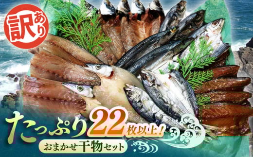 【訳あり】おまかせ干物セット たっぷり22枚以上！ / 訳あり 訳アリ ワケあり 干物 ひもの 不揃い 規格外 コスパ あじ アジ 鯵 さば サバ 鯖 かます カマス おまかせ 大容量 小分け 個包装 詰め合わせ 冷凍 セット 人気 お取り寄せ 旬 魚 高知県 高知市 高知 【株式会社 ひらきの高橋】 [ATBU002]