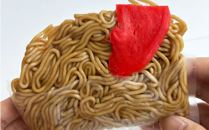 【TVで紹介】 角屋 袋入り焼きそば ソース味 20袋 | 焼きそば ヤキソバ ソウルフード ワンハンド 北海道 | 有限会社角屋 [BOCA001]