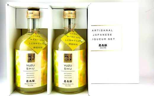 奥飛騨ゆず酒　500ml×2本 セット お酒 ユズ 柚子 【16-35】