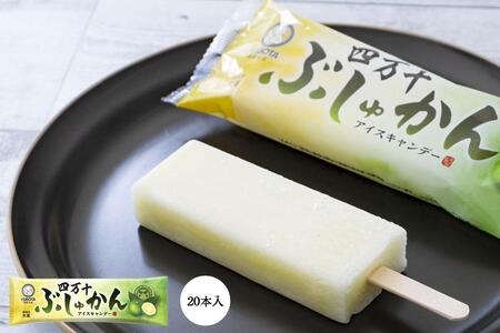 四万十ぶしゅかんアイスキャンデー　20本入 | 久保田食品 仏手柑