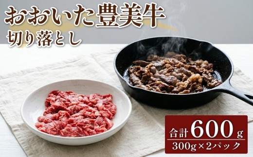 おおいた豊美牛 切り落とし 合計600g 300g×2パック
