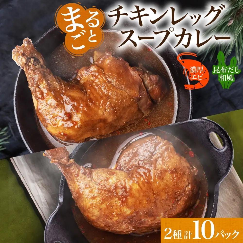 まるごと チキンレッグスープカレー 2種セットC 計10パック