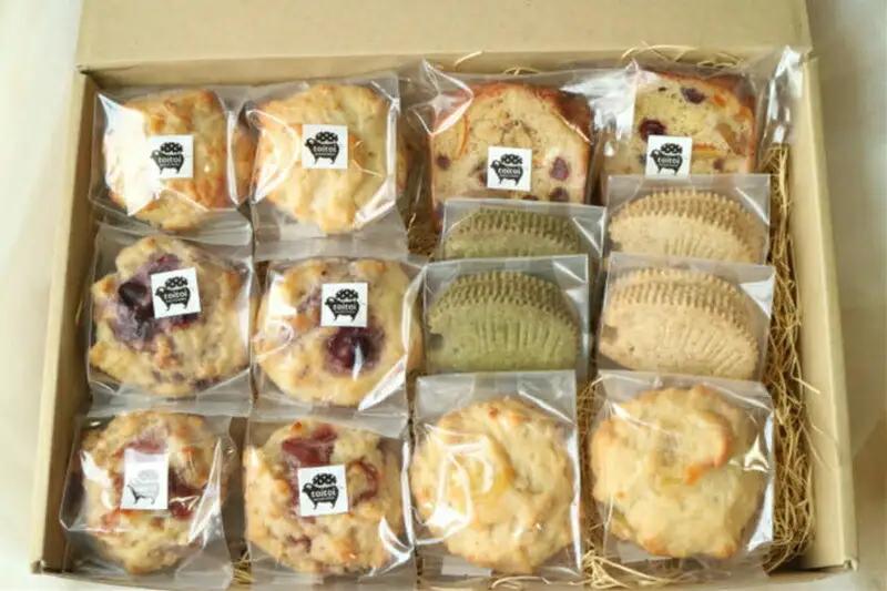 国産や安心安全な食材を大切にした定番人気＆季節限定のヴィーガン焼き菓子詰め合わせ １４個セット 個包装 プラントベース マクロビ エシカルスイーツ【 ヴィーガン焼き菓子 神奈川県 小田原市 焼き菓子】