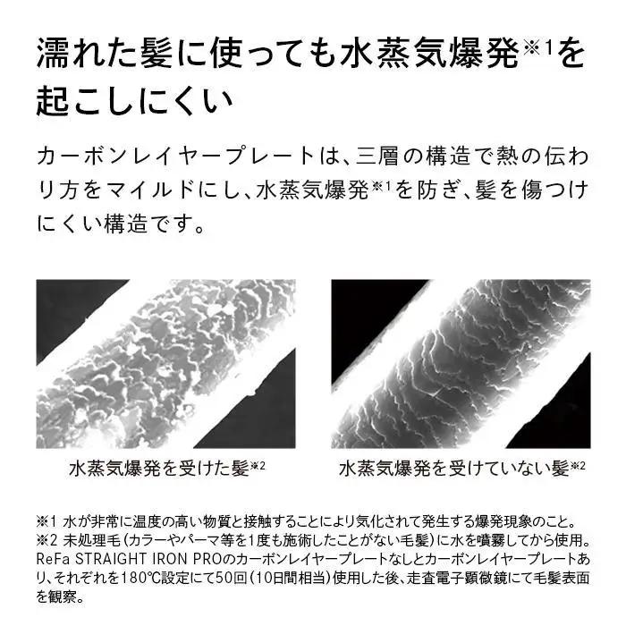ReFa STRAIGHT IRON PRO【ホワイト】 アイロン 家電 美容 リファ アイロン