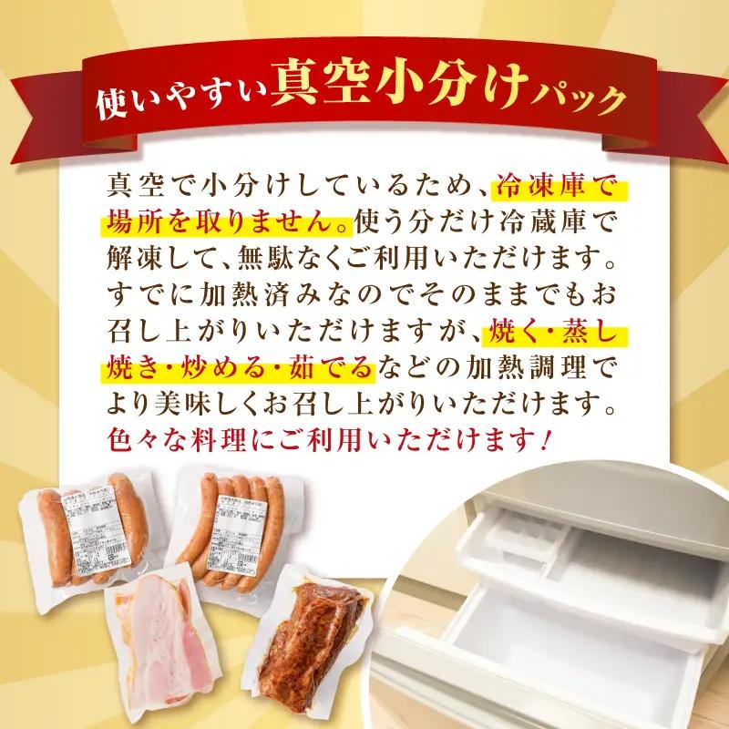 色々楽しめる訳あり品4種類詰合せセット K161-029_03 肉 豚肉 冷凍