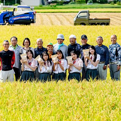 ふるさと納税 十日町市 【毎月定期便】女子高生×雪の魚沼!県認証特栽魚沼コシ3kg+みそ各1×12全12回 |  | 02