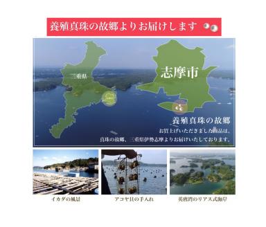 老舗の真珠専門店・高品質アコヤ真珠ネックレスセット6.5～7.0ミリ（イヤリング） / あこや真珠 ネックレス 真珠 真珠ネックレス イヤリング 志摩 アクセサリー ギフト パール