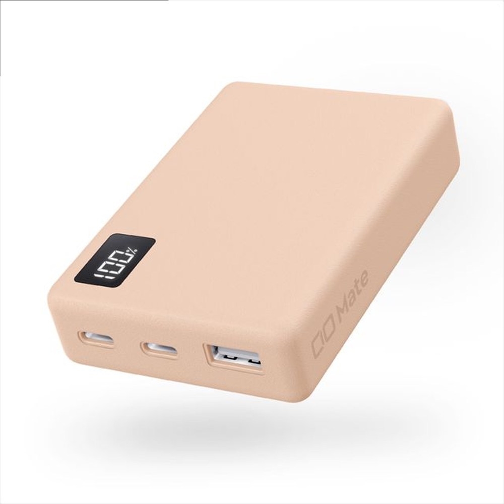 
                  CIO モバイルバッテリー 10000mAh Mate Powerbank 001 シェルピンク｜小型 軽量 おしゃれ 便利 [2675]
                