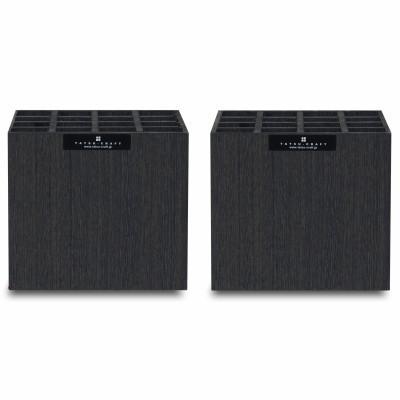 ふるさと納税 印南町 バスク ペンスタンド S 16本 ブラック 2個セット おしゃれでかわいい木製ペン立て