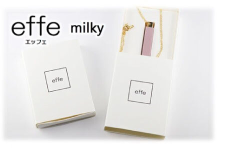 防災・防犯用 笛『effe（エッフェ）～milky～』ピンク  ホイッスル アクセサリー 