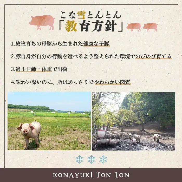 北海道雪国放牧豚こな雪とんとんフランクフルト（3本入り）【19006002】