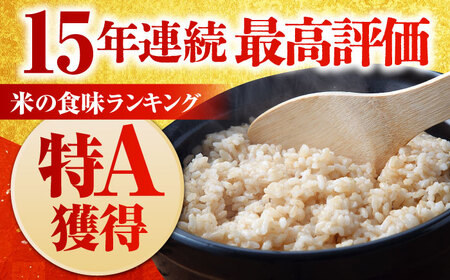 【全3回定期便】特別栽培米 さがびより 玄米 10kg【だいちの家】特A米 特A評価[HAG019]