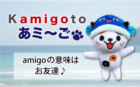 五島列島新上五島町公式キャラクターあミ～ごぬいぐるみマスコット2個セット あミ?ご ぬいぐるみ マスコット セット あご 椿 猫 ねこ【GOTOBASE】[RCC004]