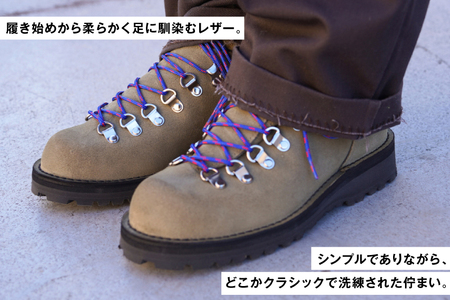 DANNER 紳士靴 マウントリッヂ ロー KHAKI【27.0cm】 [STUMPTOWN渋谷店 石川県 志賀町 sk17jkf70293-6]