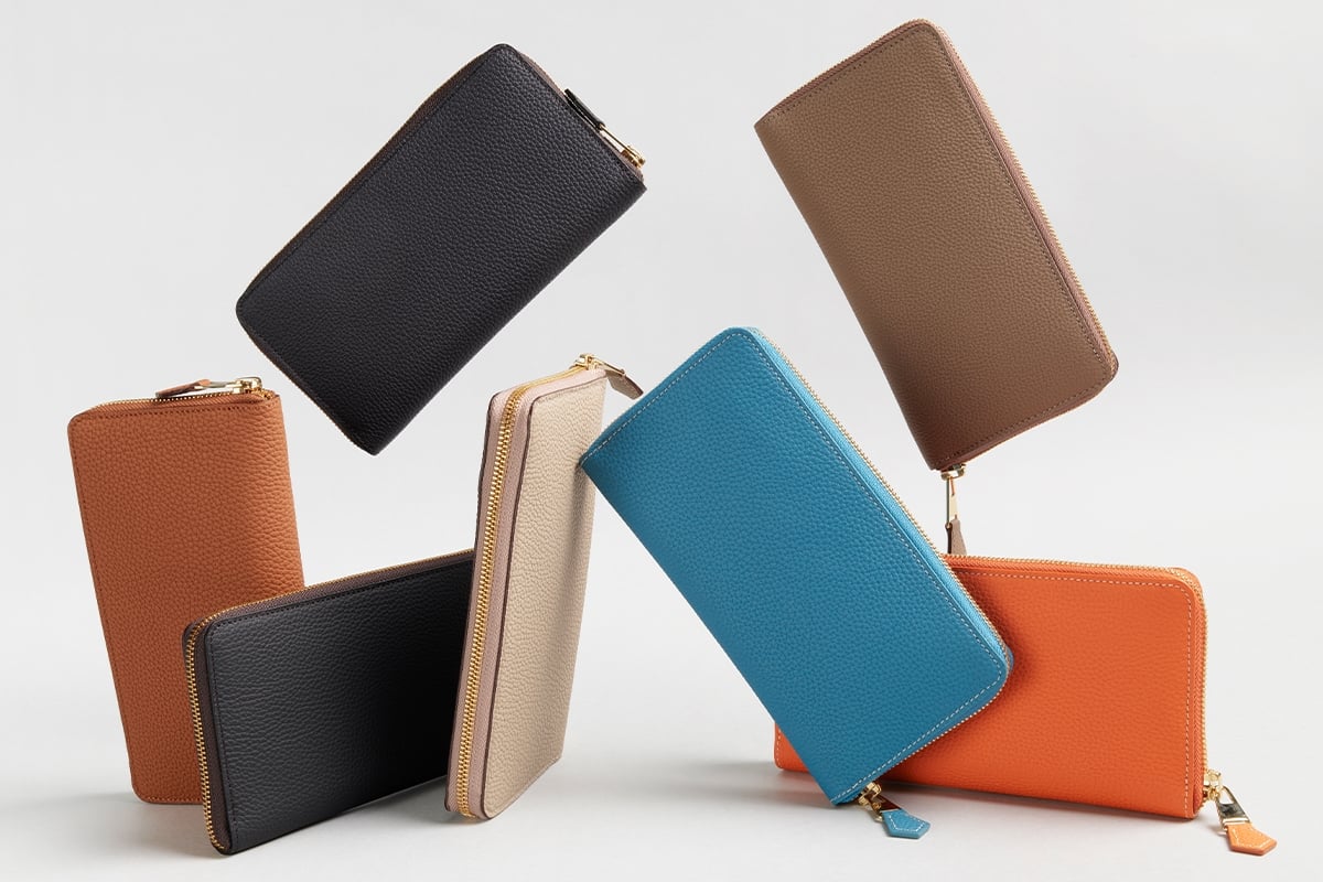 
            ラウンドジップ 束入れ(カード12枚 小銭入れ付)【1045-3-GMS】｜革製品 レザー 国産 [1053-1057]
          