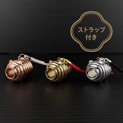 ふるさと納税 小美玉市 蚊取り線香型　金銀銅豚　3個セット(各色1個)　ストラップ付き |  | 03